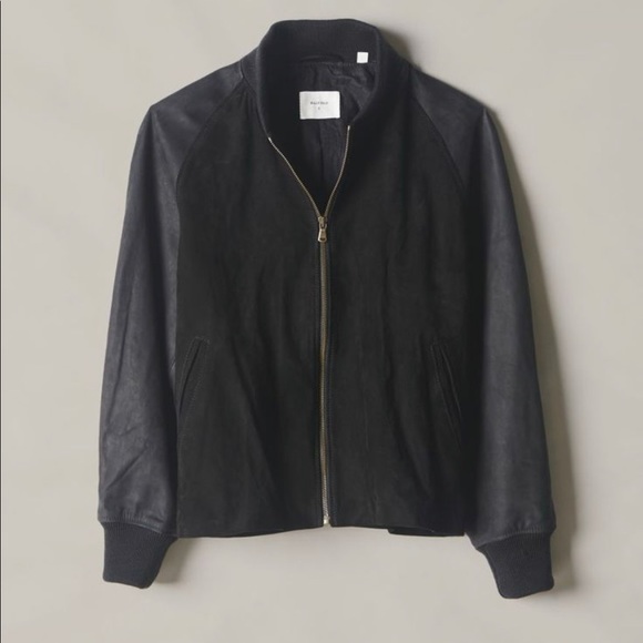 Billy Reid Jackets & Coats Iso Billy Reid Womens Suede Bomber